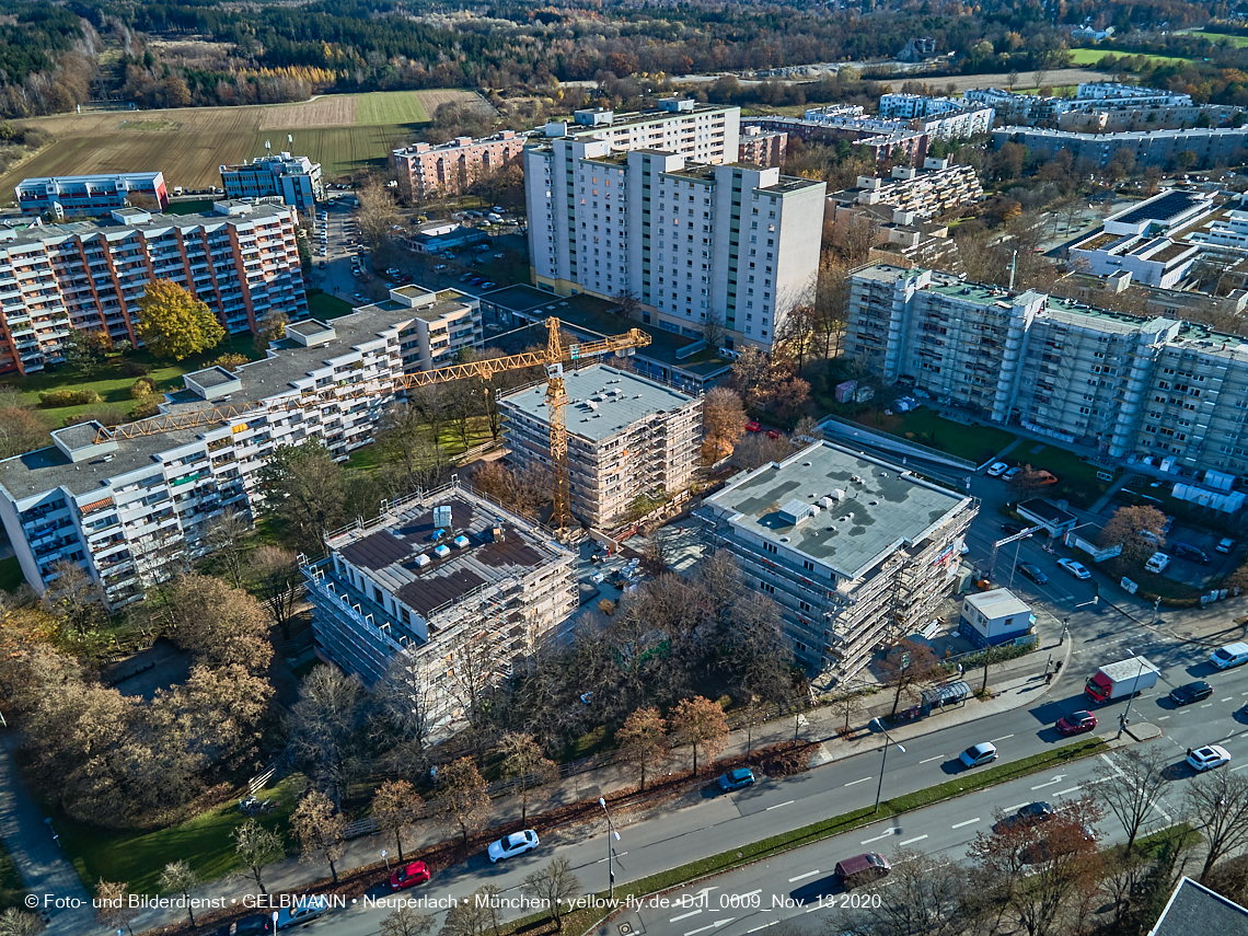 13.11.2020 - Aufstockung am Oskar-Maria-Graf-Ring in Neuperlach